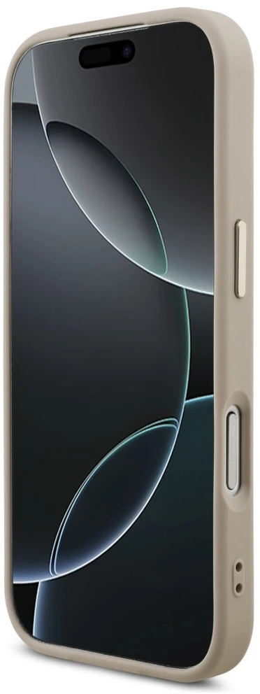 Dėklas Guess 4G Big 4G Classic Logo skirtas iPhone 18 / iPhone 17 Pro pink auksinis