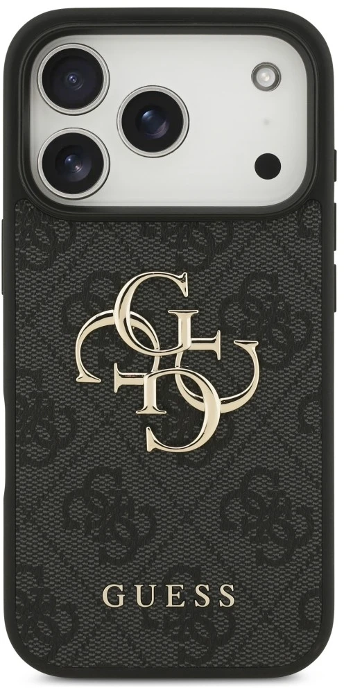 Dėklas Guess 4G Big Logo Case for iPhone 17 Pro / 18 Pro - Juodas