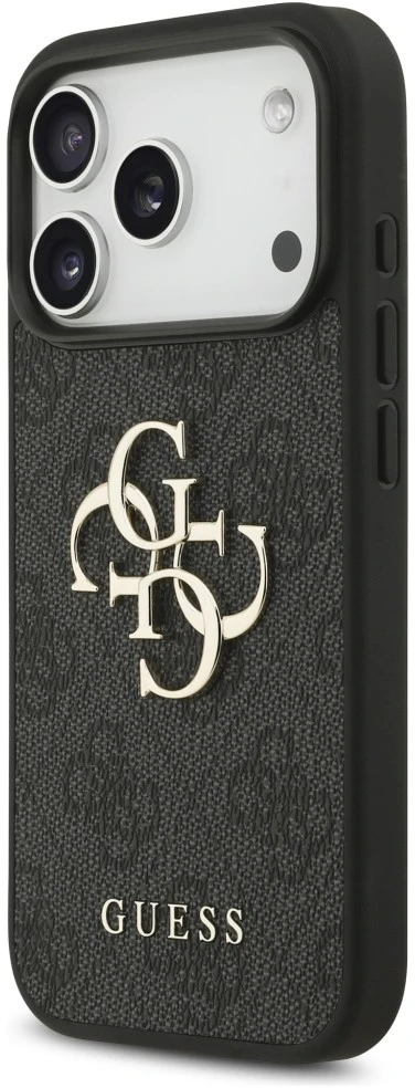 Dėklas Guess 4G Big Logo Case for iPhone 17 Pro / 18 Pro - Juodas