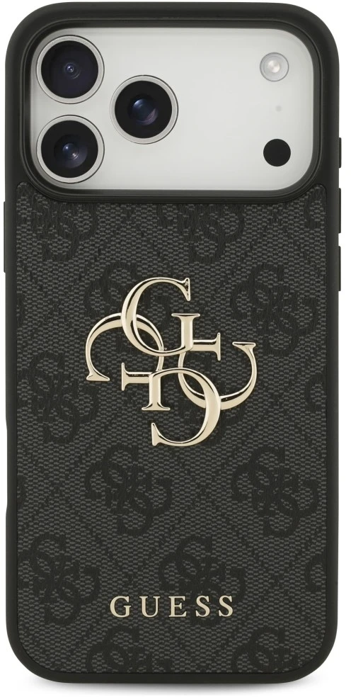Dėklas Guess 4G Big Logo Case for iPhone 17 Pro Max / 18 Pro Max - Juodas