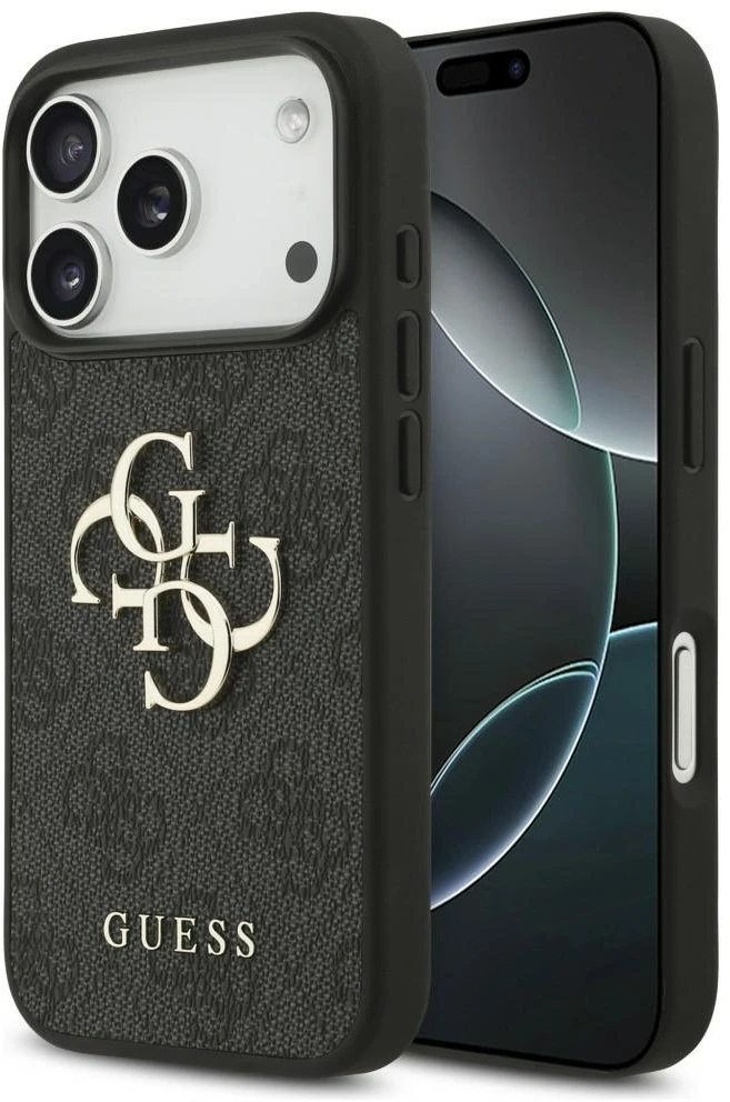 Dėklas Guess 4G Big Logo Case for iPhone 17 Pro / 18 Pro - Juodas
