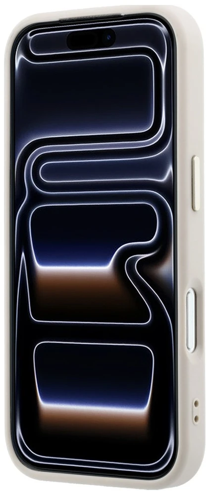 Dėklas Guess 4G & Big Resin Logo skirtas iPhone 18 Pro pink