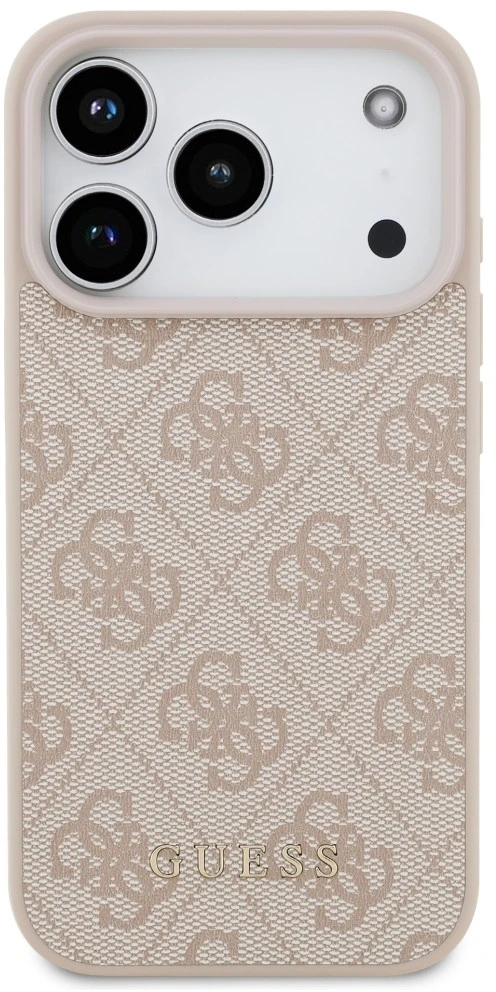 Dėklas Guess 4G Classic skirtas iPhone 18 Pro / iPhone 17 Pro pink