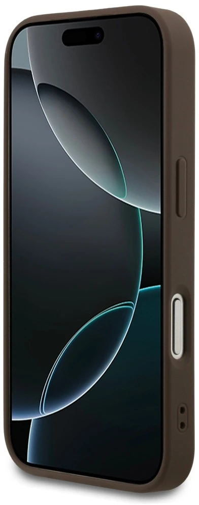 Dėklas Guess 4G Classic skirtas iPhone 18 Pro / iPhone 17 Pro ruda