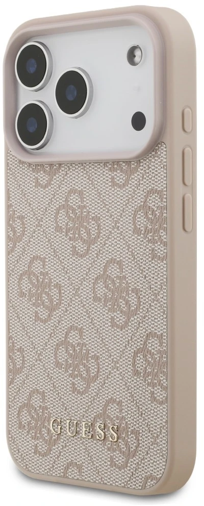 Dėklas Guess 4G Classic skirtas iPhone 18 Pro / iPhone 17 Pro pink