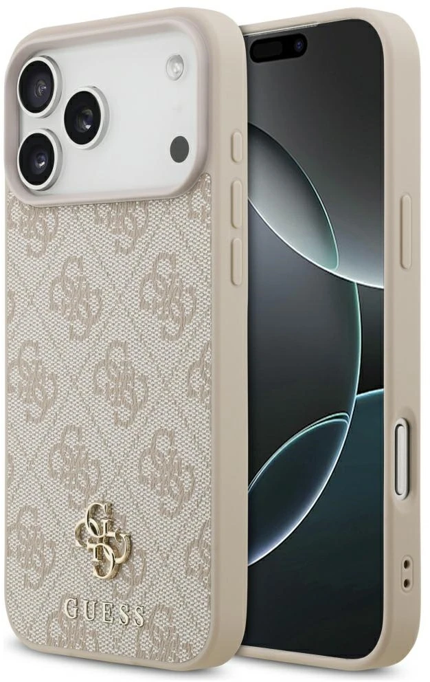 Dėklas Guess 4G Small Classic Logo MagSafe Case, skirtas iPhone 17 Pro Max / 18 Pro Max - Rožinė