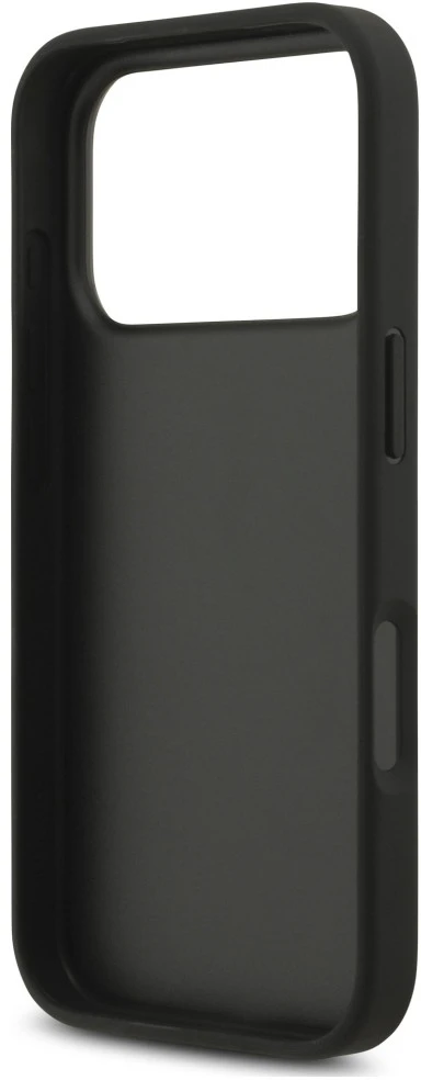 Dėklas Guess 4G Strap 4G Classic Logo Case for iPhone 18 Pro / 17 Pro - Juodas
