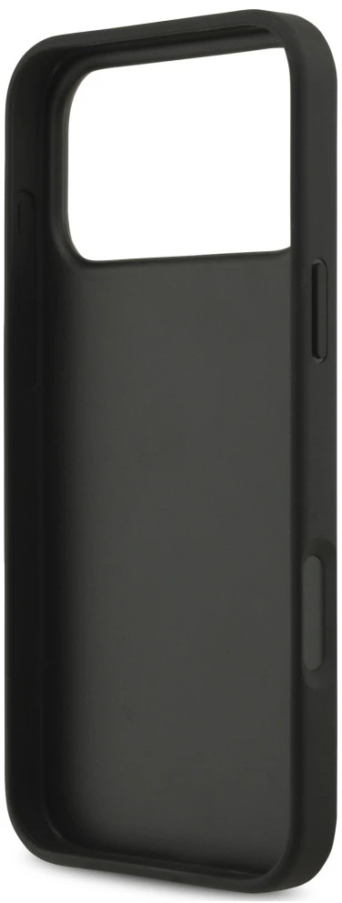 Dėklas Guess 4G Strap 4G Classic Logo Case for iPhone 18 Pro Max / 17 Pro Max - Juodas