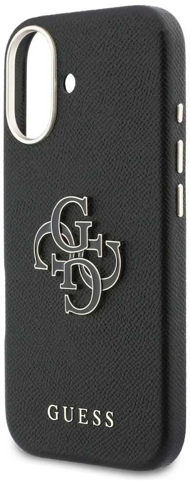 GUESS dėklas IPHONE 17 GUHCP17S5PS4RGGK (PU FW Resin Logo) juodas