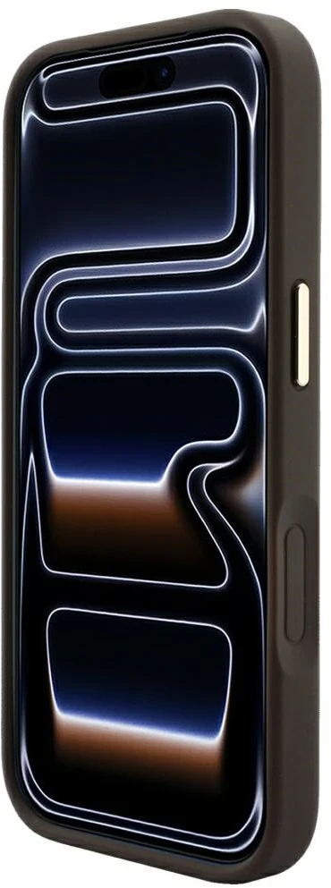 Guess Embossed 4G Classic MagSafe dėklas skirtas iPhone 18 Pro Max / iPhone 17 Pro Max ruda