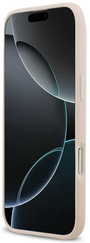 Dėklas GUESS Grained Big 4G & Classic Logo skirtas Apple iPhone 17 Air rožinės spalvos