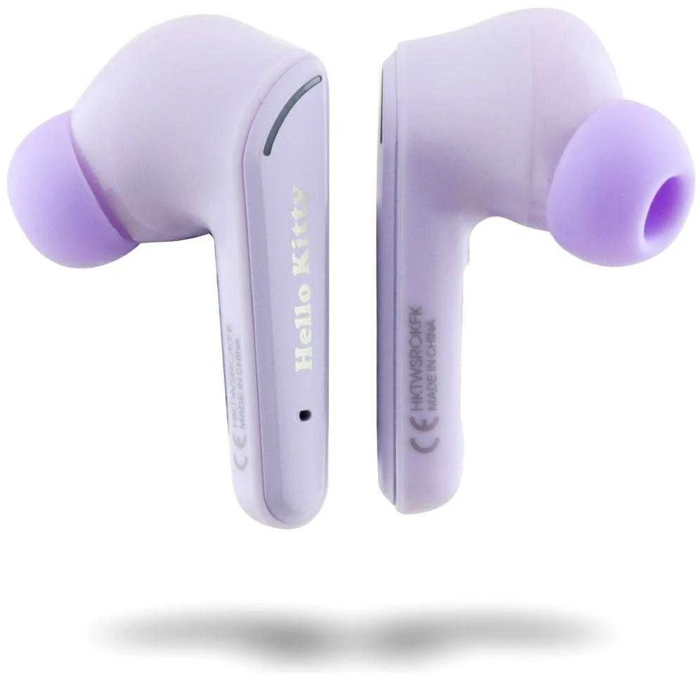 Hello Kitty TWS ausinės O Glossy Finish violetinės spalvos