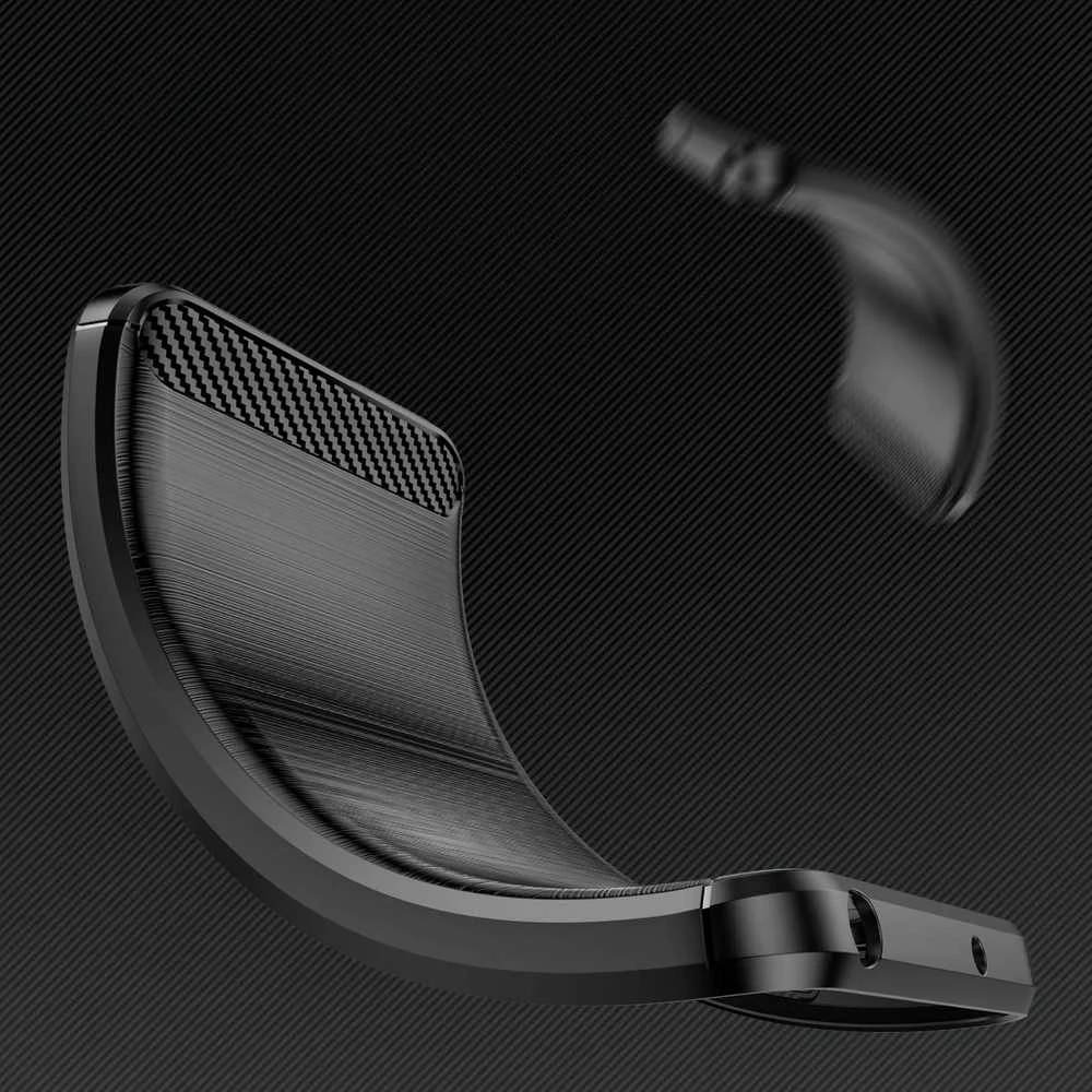 Hurtel Carbon dėklas skirtas Realme 10 Pro+, juodas
