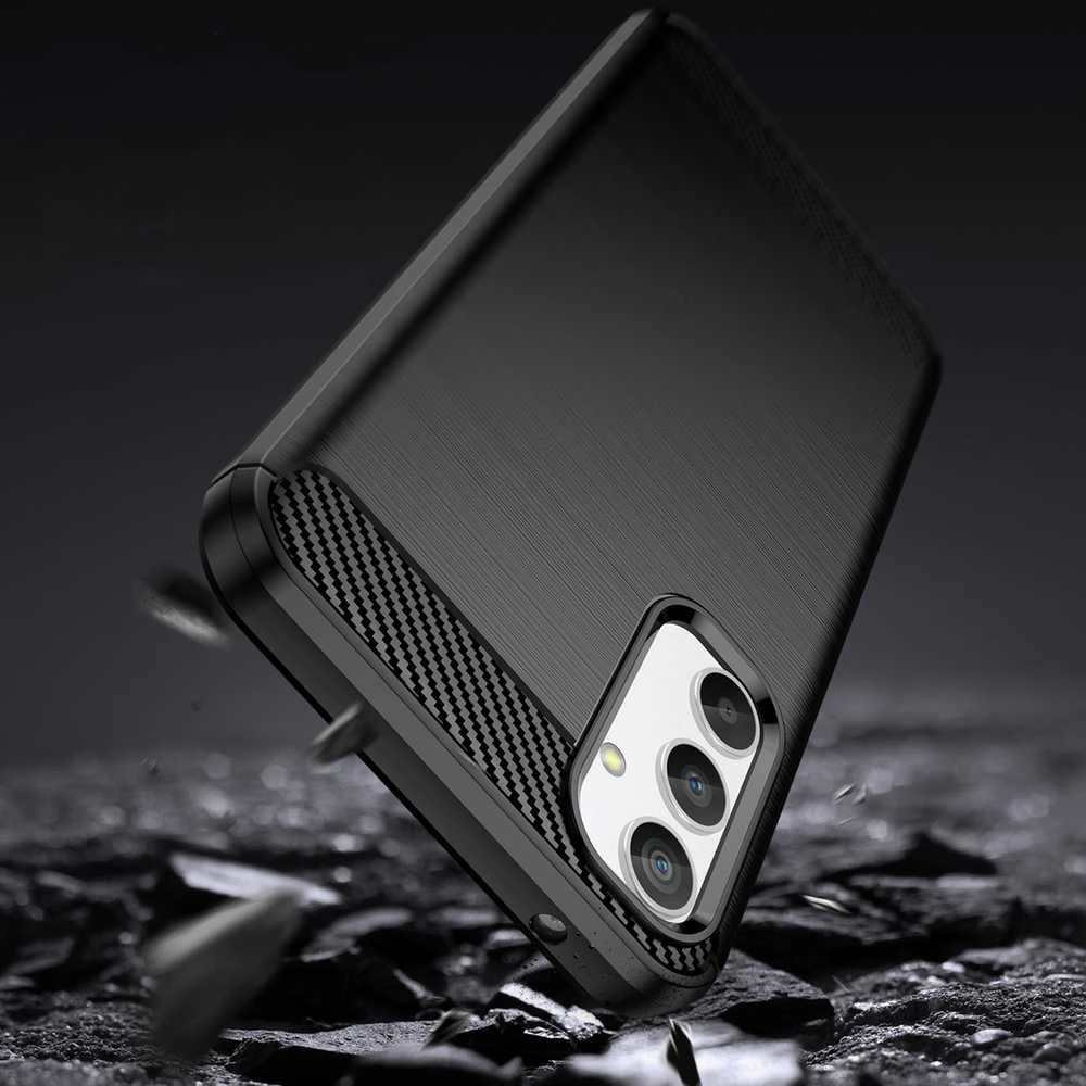 Hurtel Carbon dėklas skirtas Realme 10 Pro, juodas