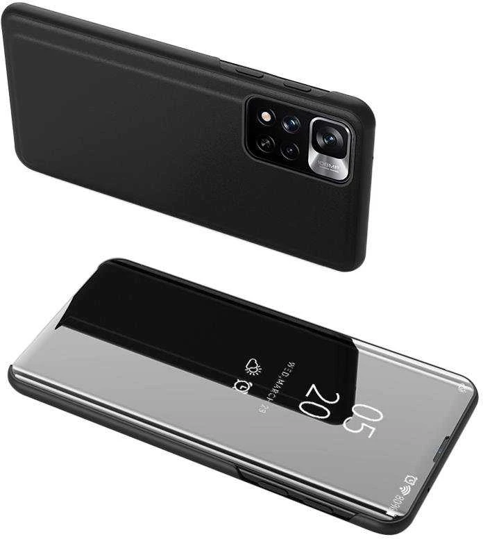 Hurtel Clear View dėklas skirtas Huawei nova 8i, juodas