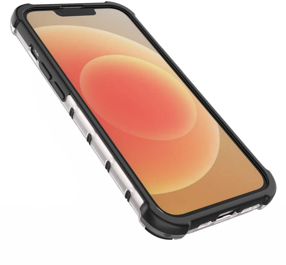 Hurtel Honeycomb dėklas skirtas iPhone 14 Plus, skaidrus