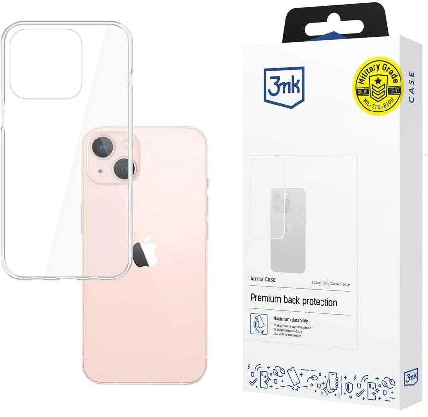 Dėklas Apple iPhone 14 3mk Armor serijos - skaidrus