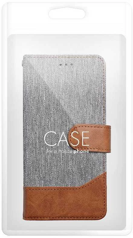 OEM atverčiamas dėklas, skirtas iPhone 16 PLUS, džinsinio popieriaus pilka spalva