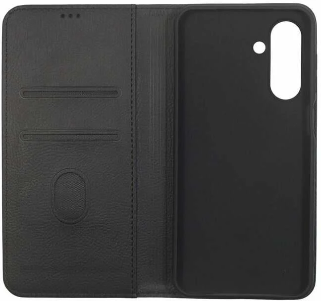 Dėklas Just Must JM STAND FLIP CASE for Galaxy A17 Juodas