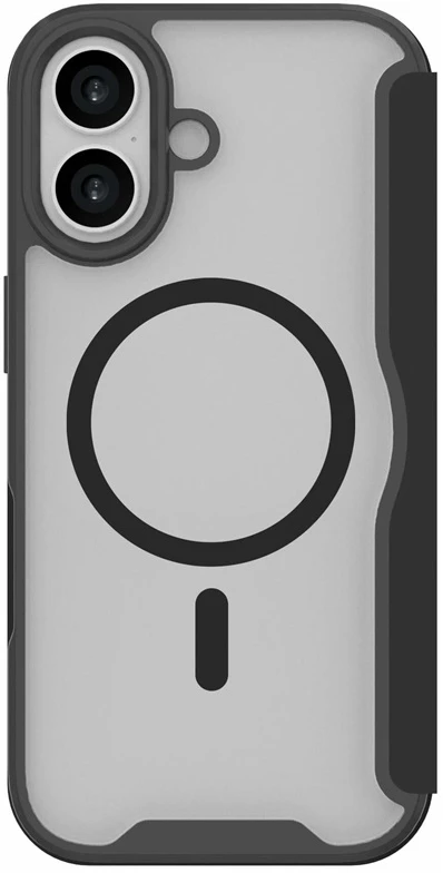Dėklas JUST MUST CHAMPION II MAGSAFE FLIP CASE for iPhone 17, Juodas