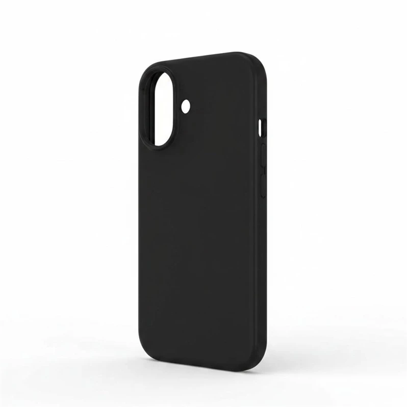 Dėklas JUST MUST REGULAR DEFENSE SILICONE with MAGSAFE for iPhone 17 Juodas