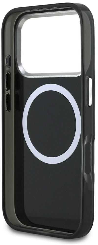 Karl Lagerfeld IML KL Monogram MagSafe dėklas skirtas Apple iPhone 17 Pro Max juodos spalvos