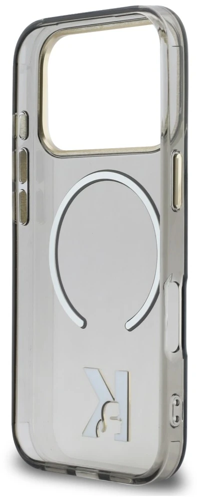 Karl Lagerfeld IML K galvos dėklas iPhone 18 Pro Max / 17 Pro Max - Juodas