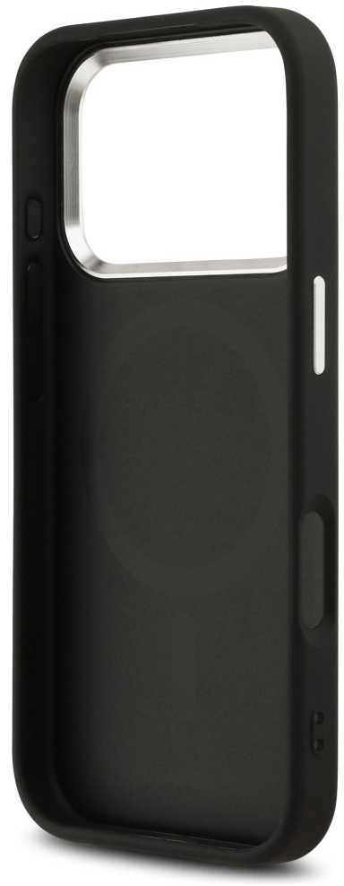 Karl Lagerfeld Initial & Metal Logo MagSafe - dėklas skirtas Apple iPhone 17 Pro juodas