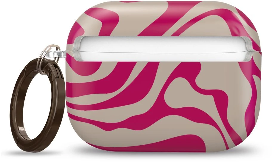 Dėklas Lamano Tech-Protect Case for AirPods Pro 3 - Rožinė and rusvai gelsvas