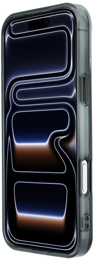 Dėklas Mercedes AMG IML Double Layer Urban Line Case with Ring Stand MagSafe for iPhone 18 Pro / 17 Pro - Juodas