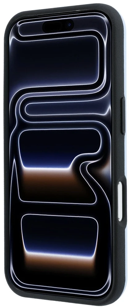 Dėklas Mercedes Leather 3D MagSafe Case for iPhone 18 Pro / 17 Pro - Mėlyna