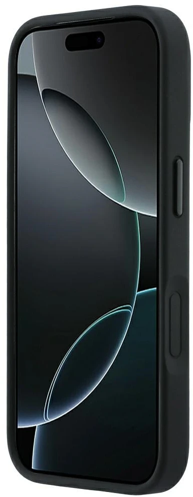 Dėklas Mercedes Leather Crossed Lines MagSafe skirtas iPhone 18 Pro Max / 17 Pro Max burgundy