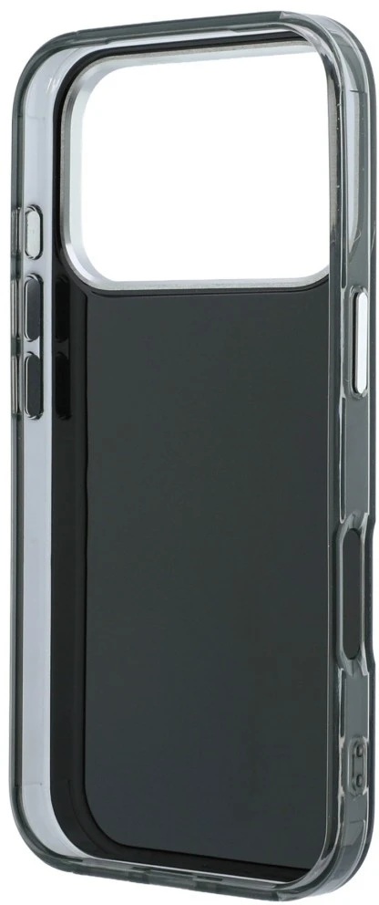 Dėklas Mercedes Ring Stand Iconic Logo MagSafe Case for iPhone 18 Pro / 17 Pro - Juodas