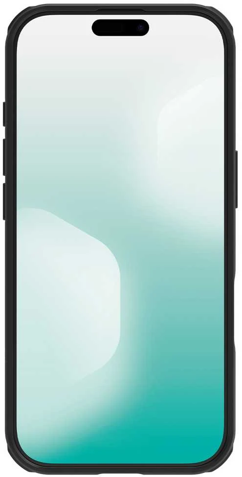 Nillkin CamShield PRO Magnetic kietas dėklas skirtas iPhone Air skaidrus juodos spalvos