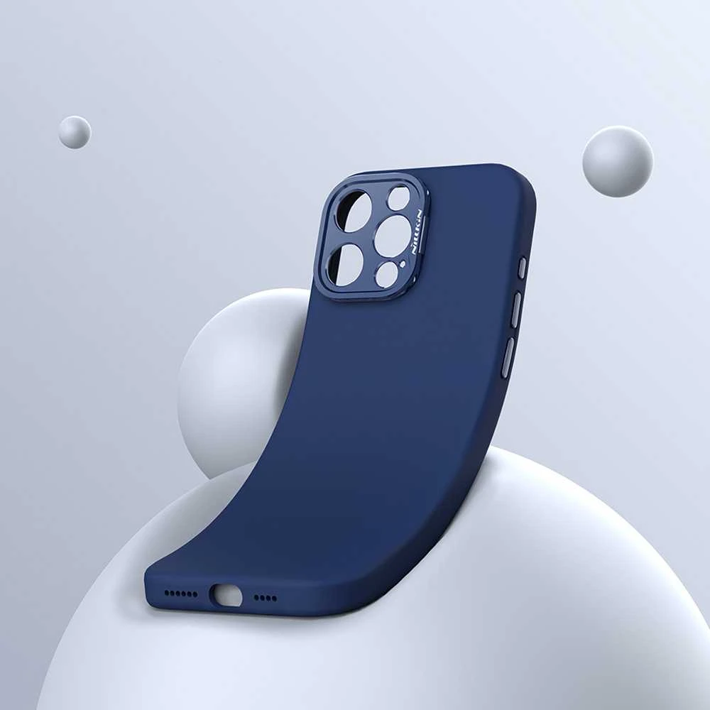 Nillkin LensWing magnetinis dėklas Apple iPhone 16 Pro Max (mėlynas)
