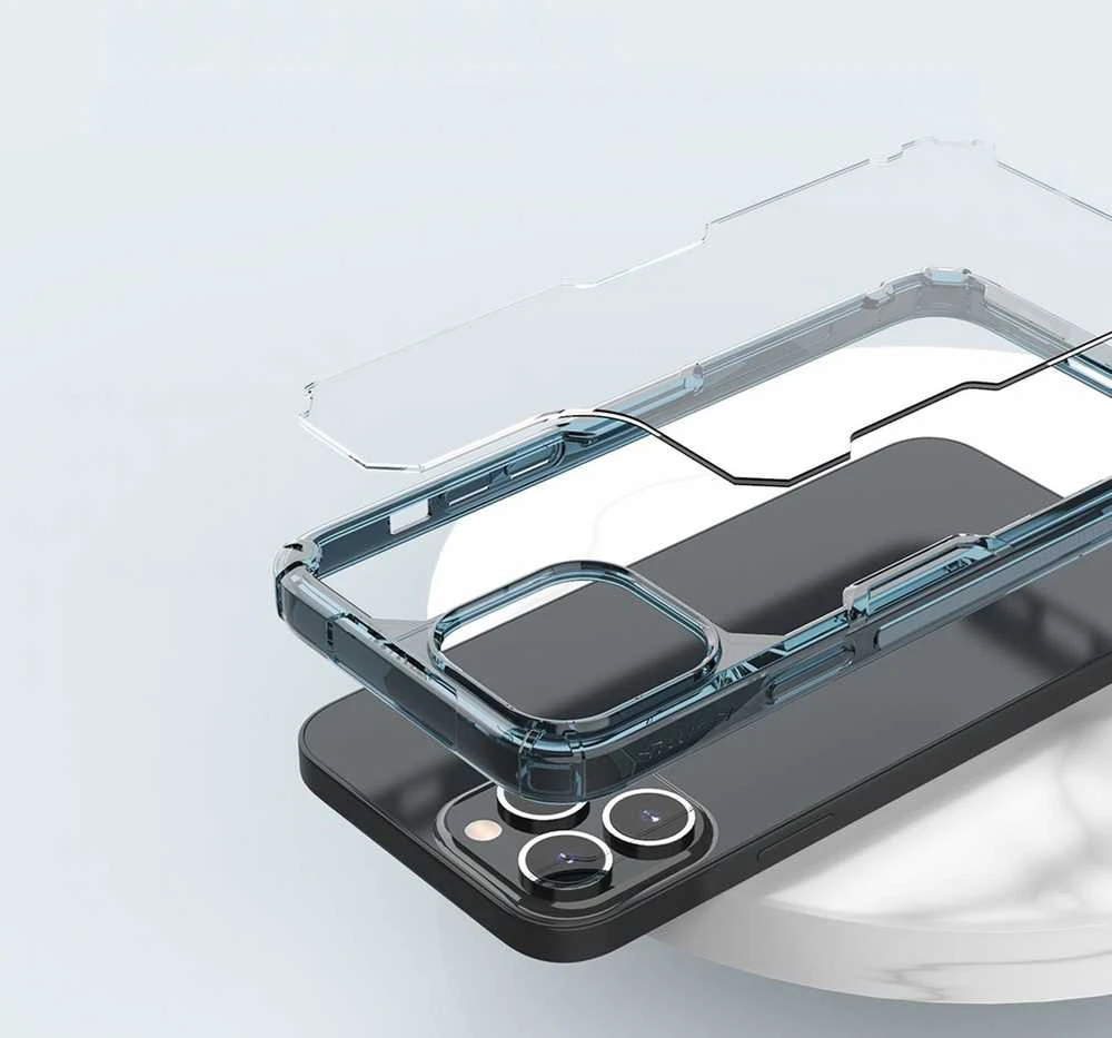 Nillkin Nature TPU Pro dėklas, skirtas Apple iPhone 14 Pro (baltas)