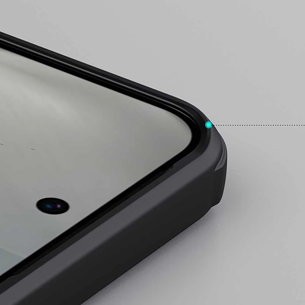 Nillkin Super Frosted PRO Magnetic Back dėklas skirtas Google Pixel 10/10 Pro juodos spalvos