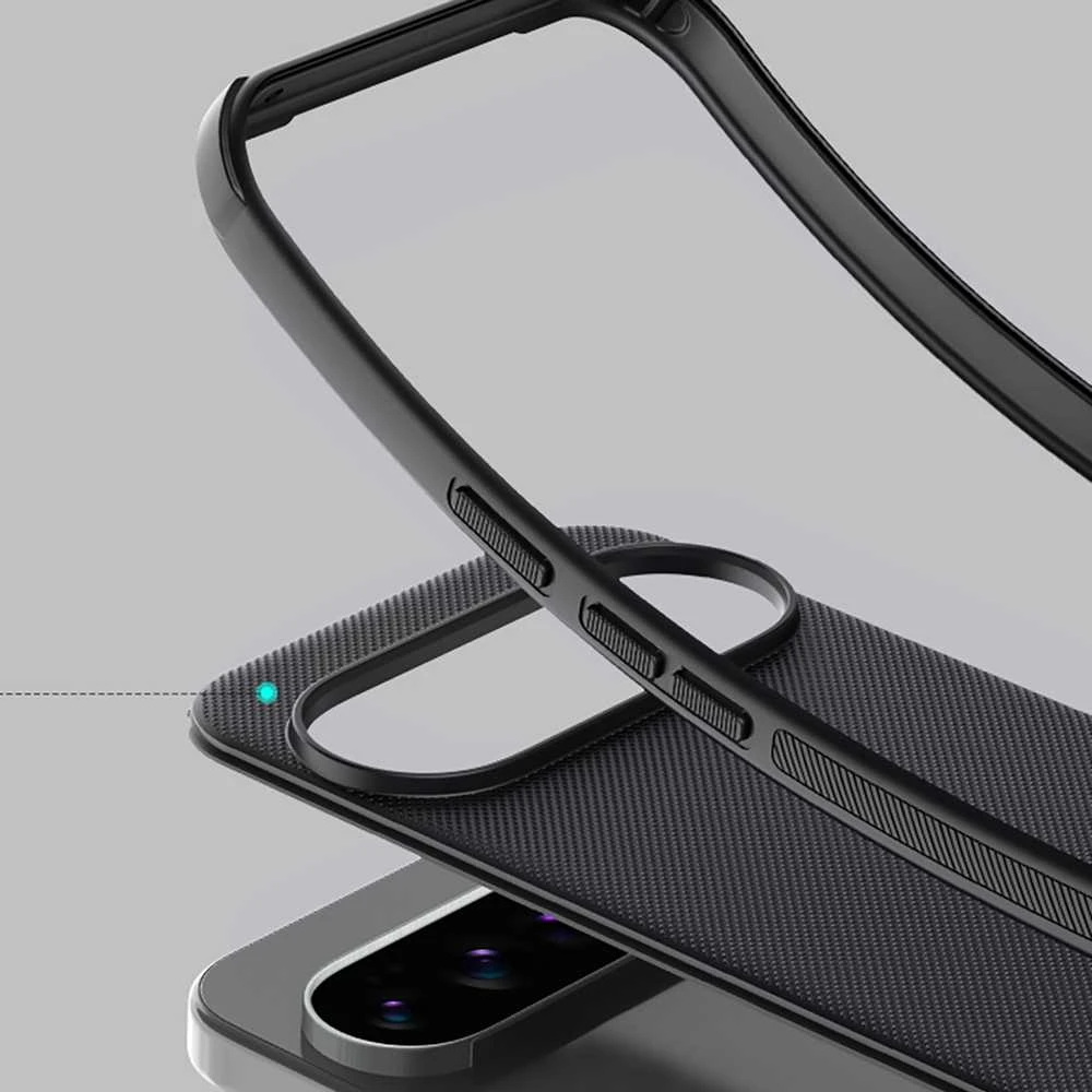Nillkin Super Frosted PRO Magnetic Back dėklas skirtas Google Pixel 10/10 Pro juodos spalvos