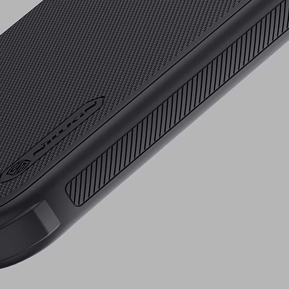 Nillkin Super Frosted PRO Magnetic Back Apple iPhone 16 Pro dėklas telefonui juodos spalvos