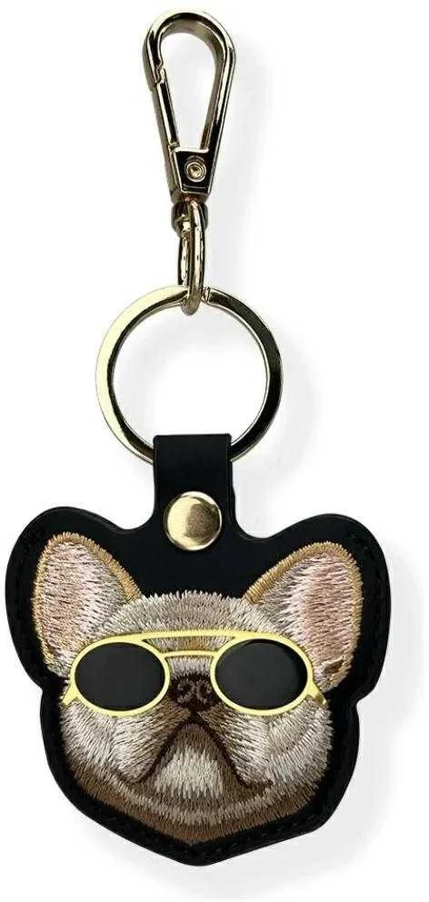 Dėklas locator Nimmy Glasses Cool Dog juodos spalvos