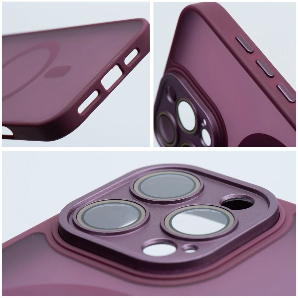 Dėklas Oem Case for iPhone 17 Pro / 18 Pro Variete Mag Cover compatible with MagSafe violetinė
