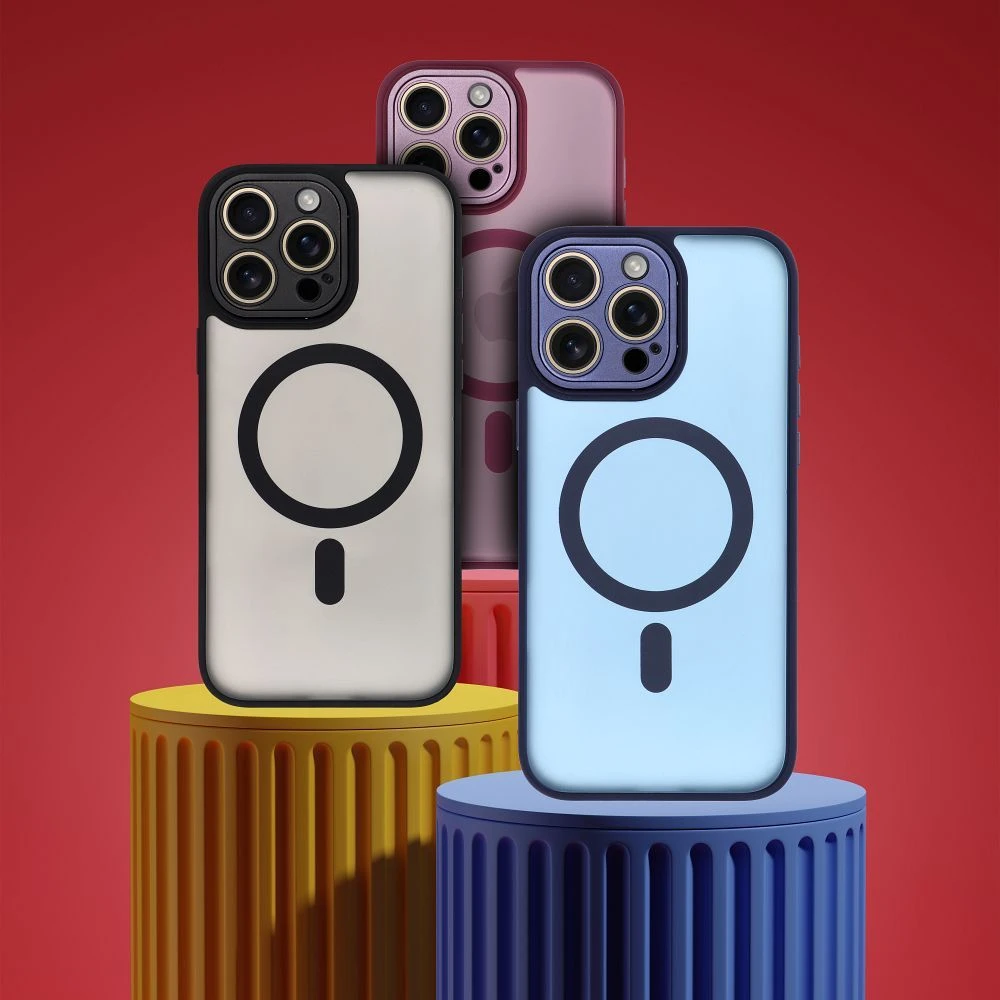 Dėklas Oem Case for iPhone 17 Pro / 18 Pro Variete Mag Cover compatible with MagSafe violetinė