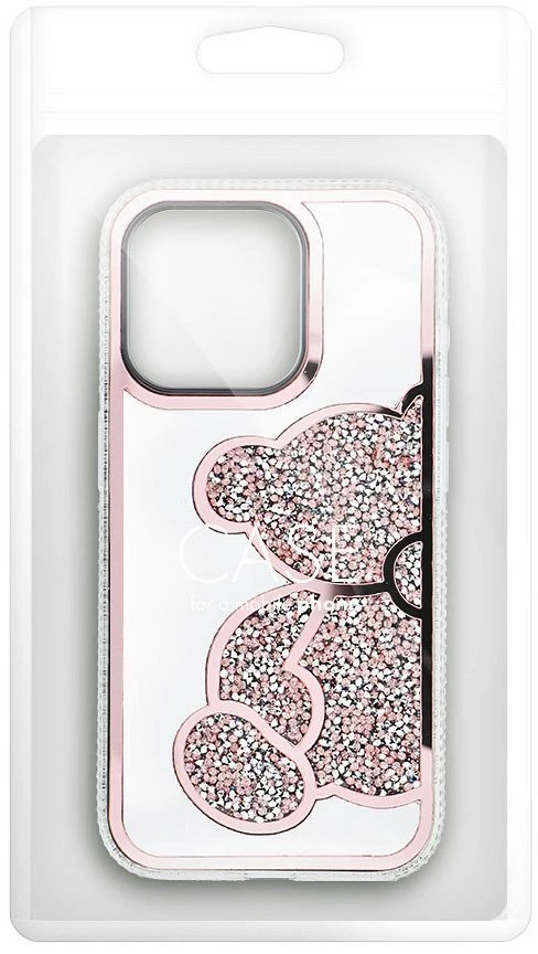 Dėklas Oem Case for iPhone 17 Pro / 18 Pro Teddy Bear pink
