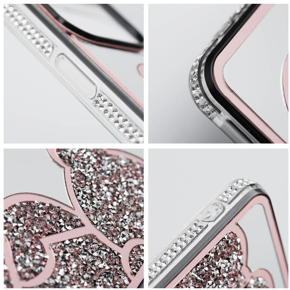 Dėklas Oem Case for iPhone 17 Pro / 18 Pro Teddy Bear pink