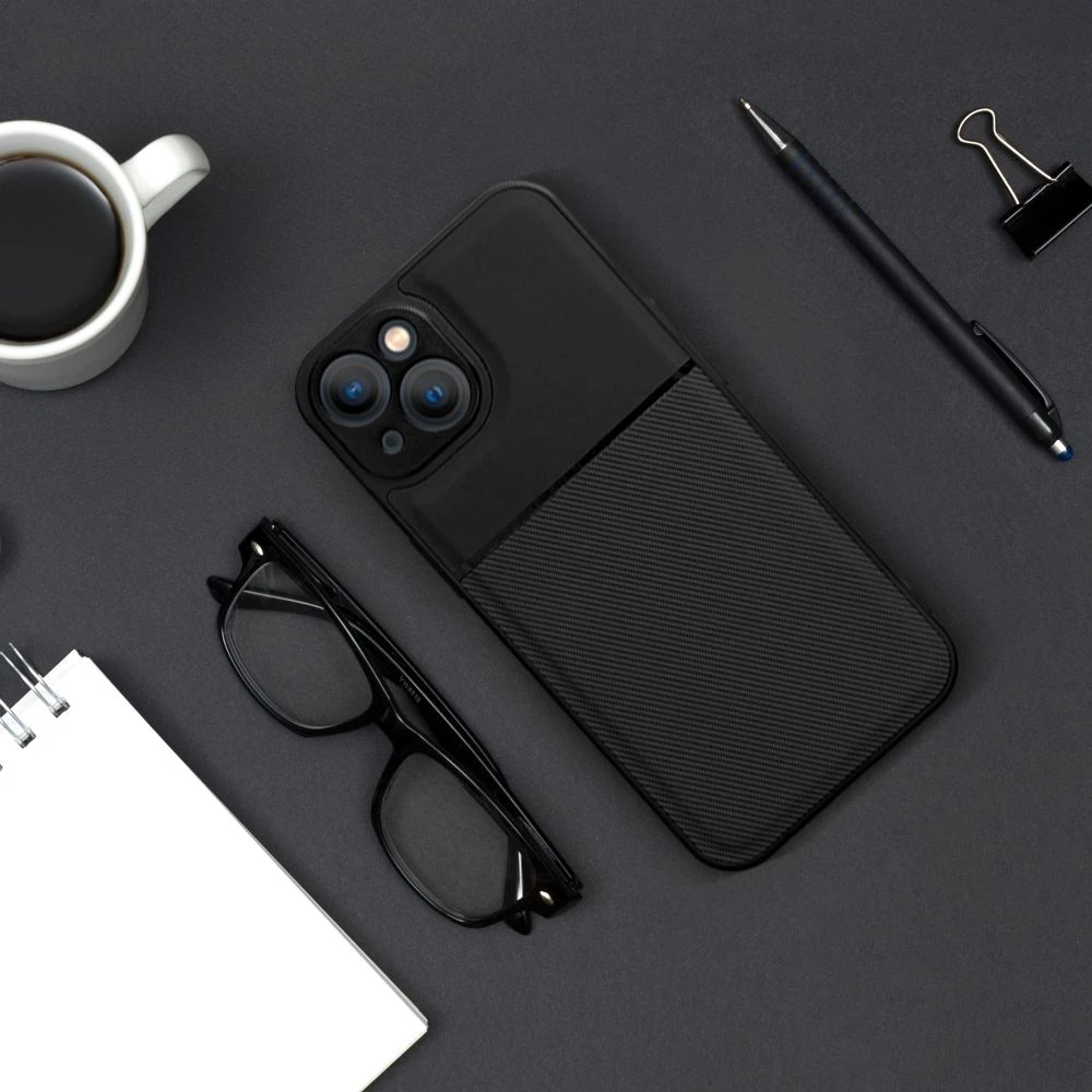 Dėklas Oem Case for iPhone 17 Pro / 18 Pro Noble juodas