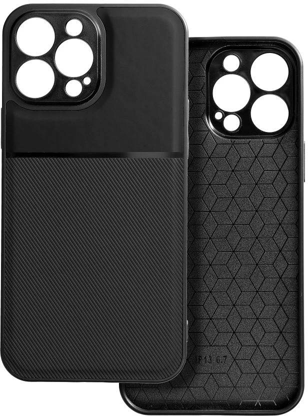 Dėklas Oem Case for iPhone 17 Pro / 18 Pro Noble juodas