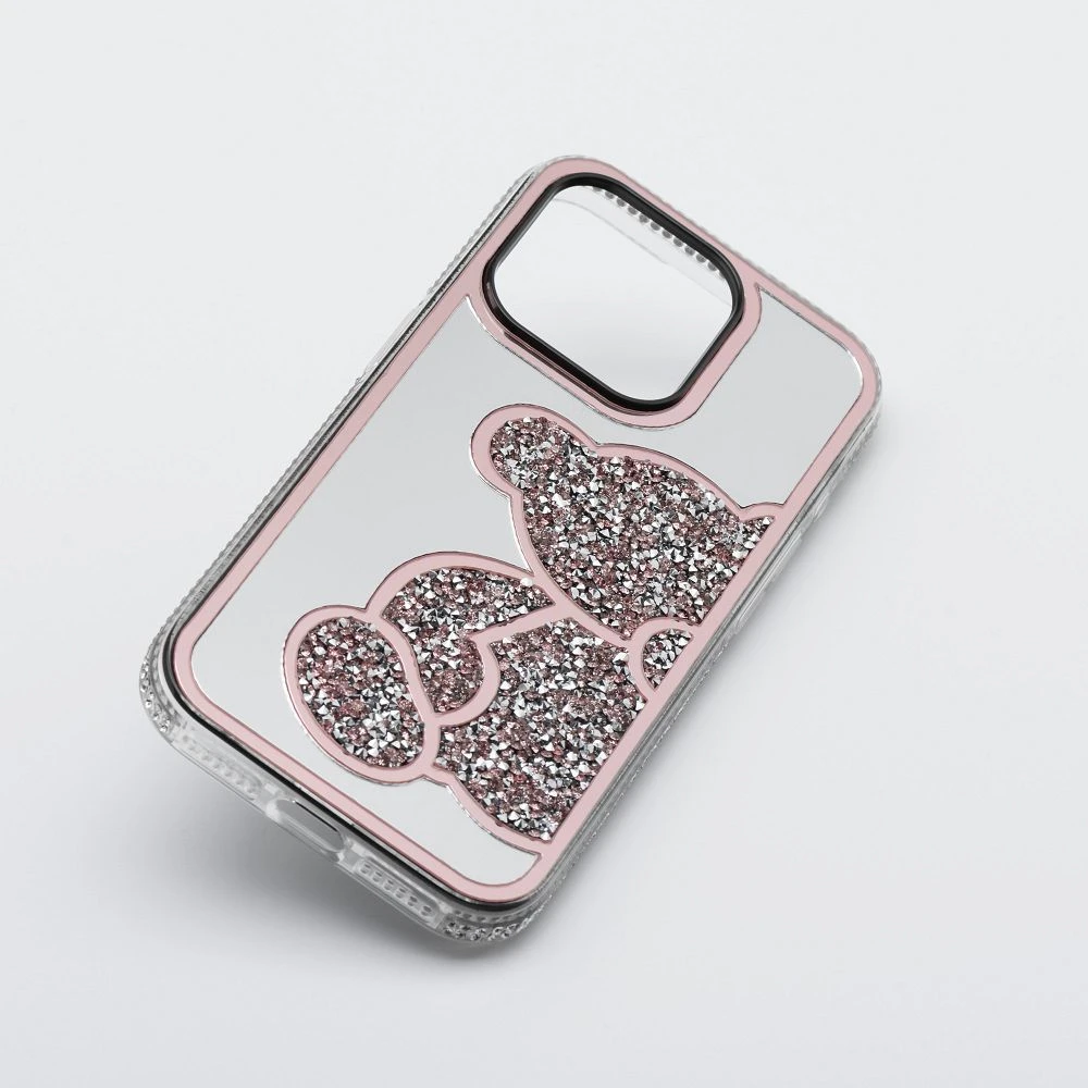 Dėklas Oem Case for iPhone 17 Pro / 18 Pro Teddy Bear pink