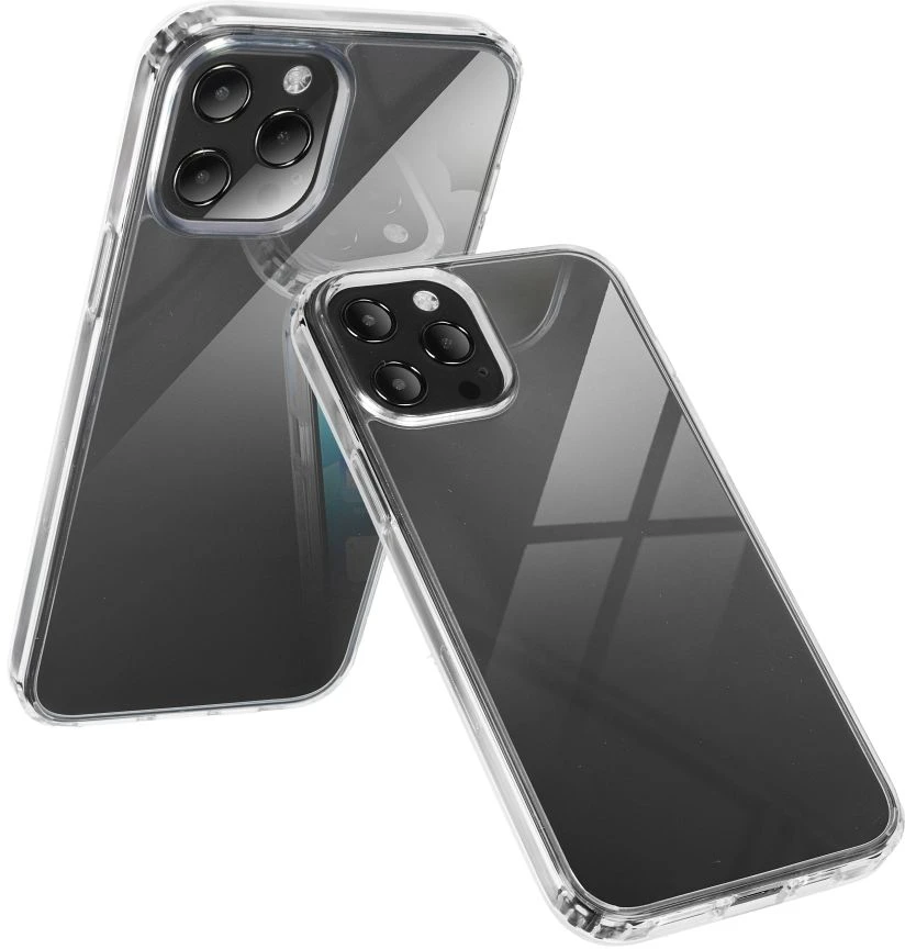 Oem Originalus „iPhone 17 Pro / 18 Pro“ itin skaidrus hibridinis dėklas, skaidrus