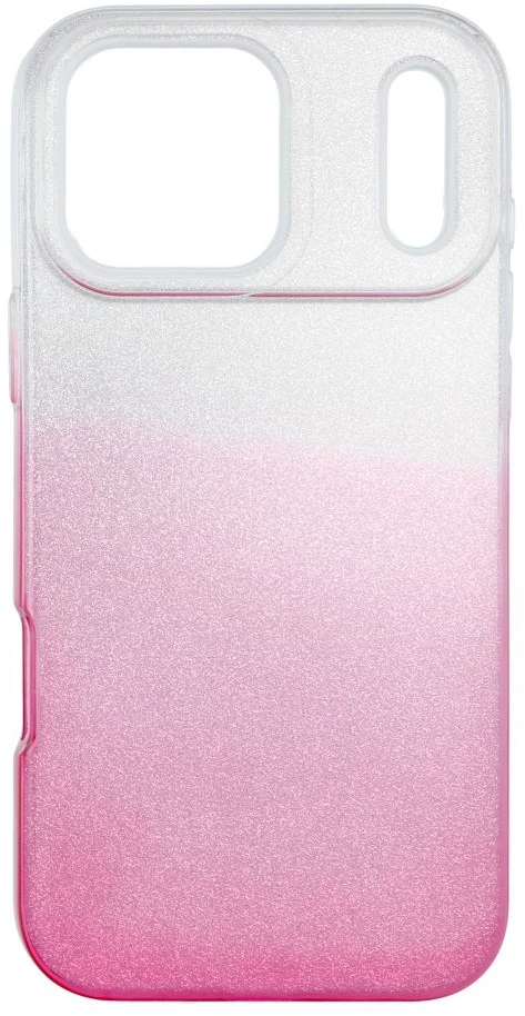 Dėklas Oem Case for iPhone 17 Pro Max / 18 Pro Max Shining transparentny pink