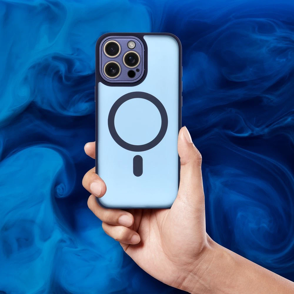 Dėklas Oem Case for iPhone 17 Pro Max / 18 Pro Max Variete Mag Cover compatible with MagSafe navy mėlynas